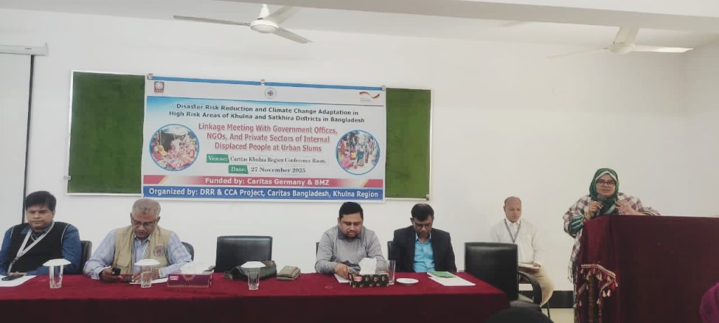 খুলনায় অভ্যন্তরীন বাস্তুচ্যুত অভিবাসী জনগোষ্ঠীদের সাথে লিংকেজ মিটিং অনুষ্ঠিত