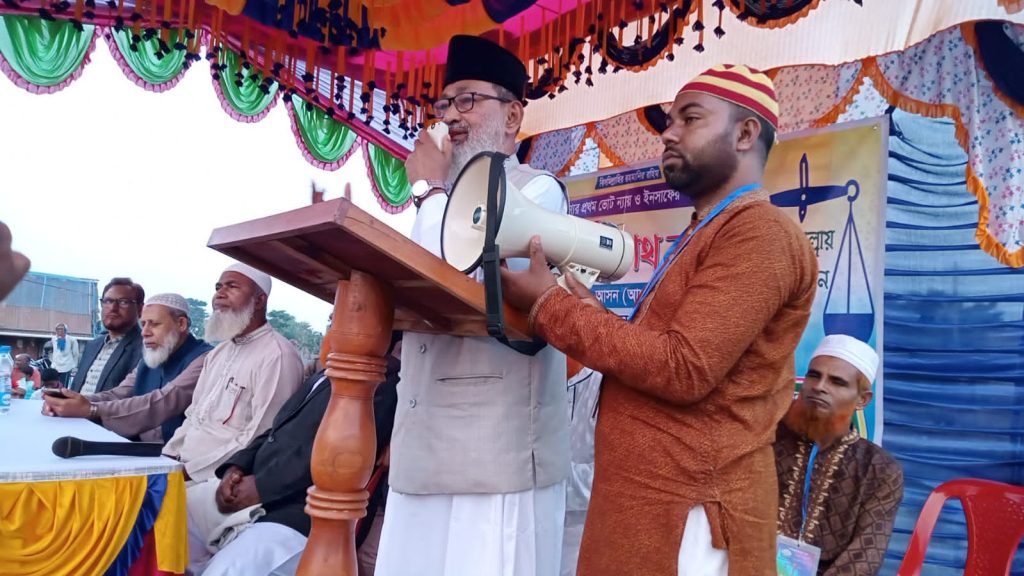 সাতক্ষীরা-৩ আসনে রবিউল বাশারের গণসংযোগে উৎসবের আমেজ