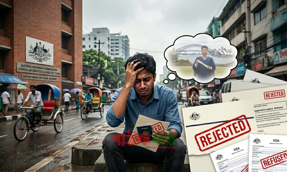 এক লাইনের প্রত্যাখ্যানে অনিশ্চয়তায় হাজারো বাংলাদেশি শিক্ষার্থীর ভবিষ্যৎ