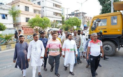 নির্ধারিত সময়ের আগেই কোরবানির বর্জ্য অপসারণ করে নতুন রেকর্ড গড়লো রাসিক