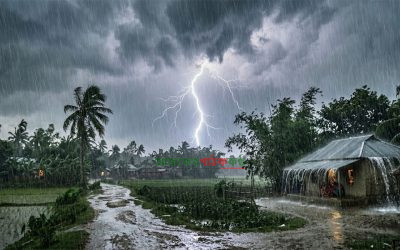 বজ্রসহ বৃষ্টি-তাপপ্রবাহ নিয়ে ৫ দিনের পূর্বাভাসে যা জানাল আবহাওয়া অফিস