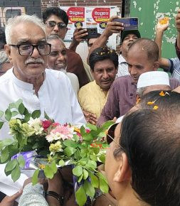 বাঘায় এমপি আবু সাইদ চাঁদের সম্মানে সংবর্ধনা অনুষ্ঠান