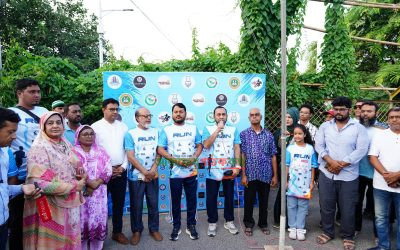 পদ্মা নদী রক্ষায় রাজশাহীতে ‘রান ফর পদ্মা’ মিনি ম্যারাথন